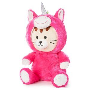 SPARK CREATE IMAGINE UNICORN COSTUME CAT PLUSH STUFFED ANIMAL TOY DOLL